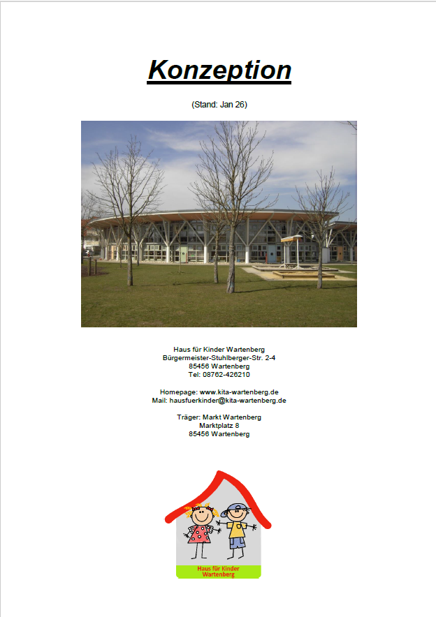 Konzeption Haus fuer Kinder Wartenberg